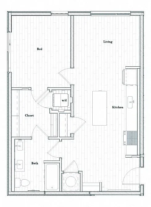 Floor plan W1C