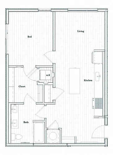 Floor plan W1C