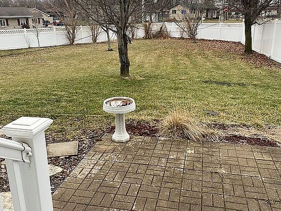 Back Yard from Patio Doors