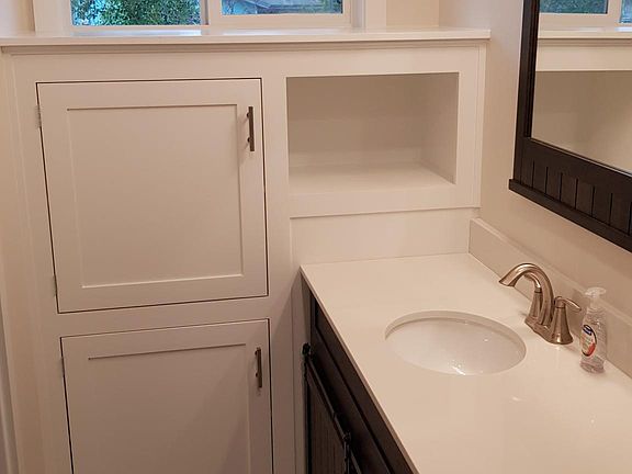 Newly remodeled master bathroom
