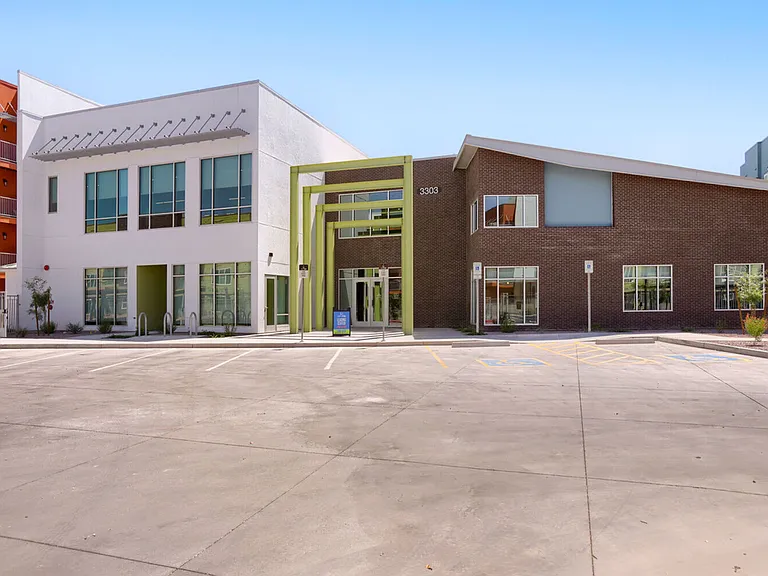 Welcome to Garrett Uptown _ our leasing center at 3303 N Arizona Ave in Chandler, Arizona is ready to help you find your next home.