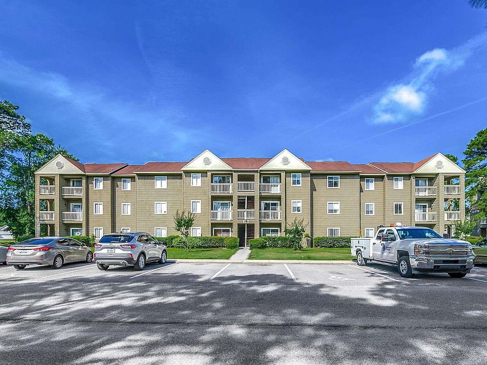 Front view of building