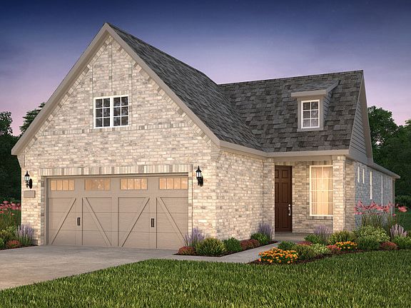 The Contour, a one-story home with 2-car garage, shown with Home ExteriorFC201