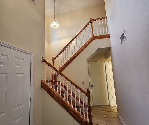 Oak stairwell