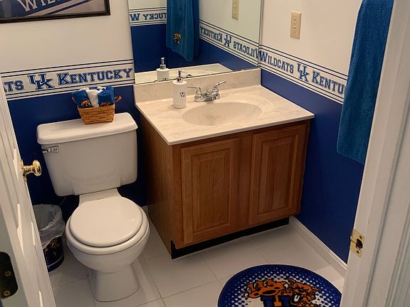 1/2 bath in basement