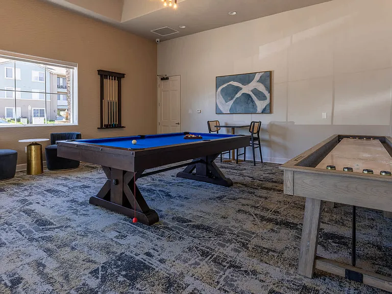 Resident Lounge with Billiard Table