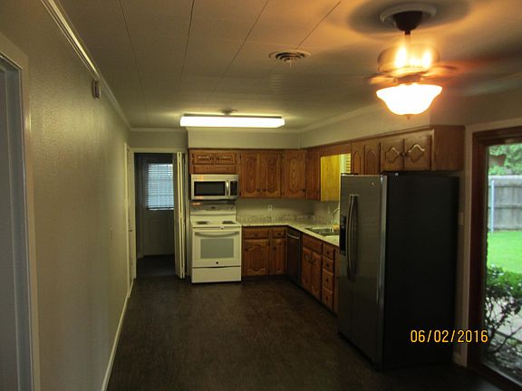 kitchen from dining area