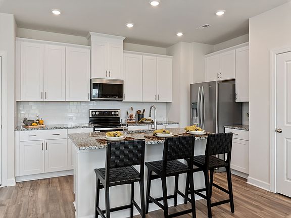 Lennon floorplan as modeled at Morgan Hills in Albemarle, NC.