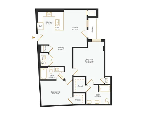 Floor plan B3 ADA