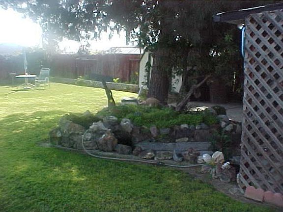 FISH POND WITHE SMALL FALLS