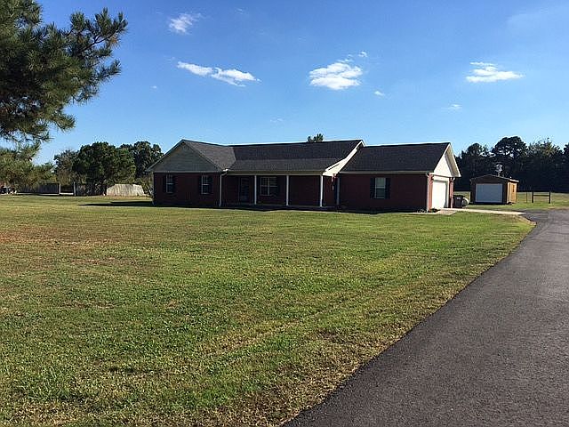 Paved drive & parking