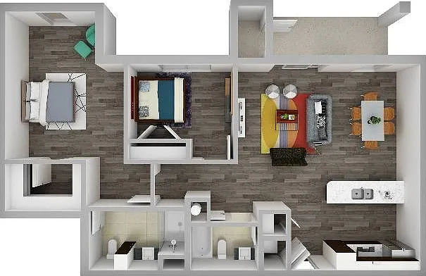 Fig 3D Floor Plan Fig 3D Floor Plan