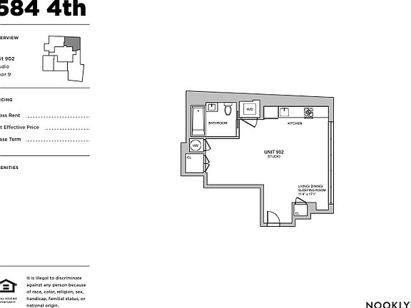2nd image of 584 4th Ave APT 902