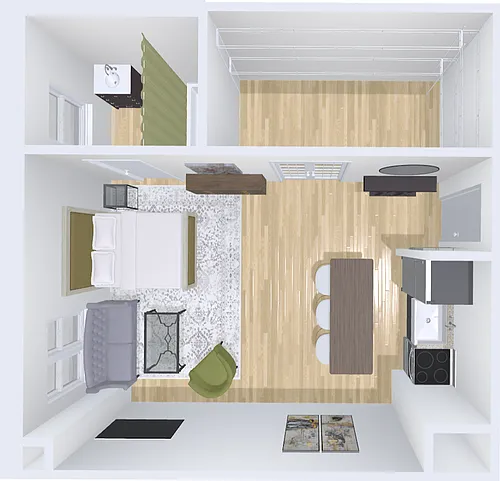Floor plan Studio