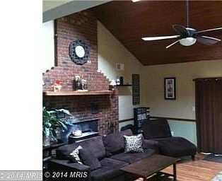 Family Room with Awesome Wood Stove