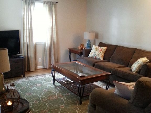 Living Room with hardwoods
