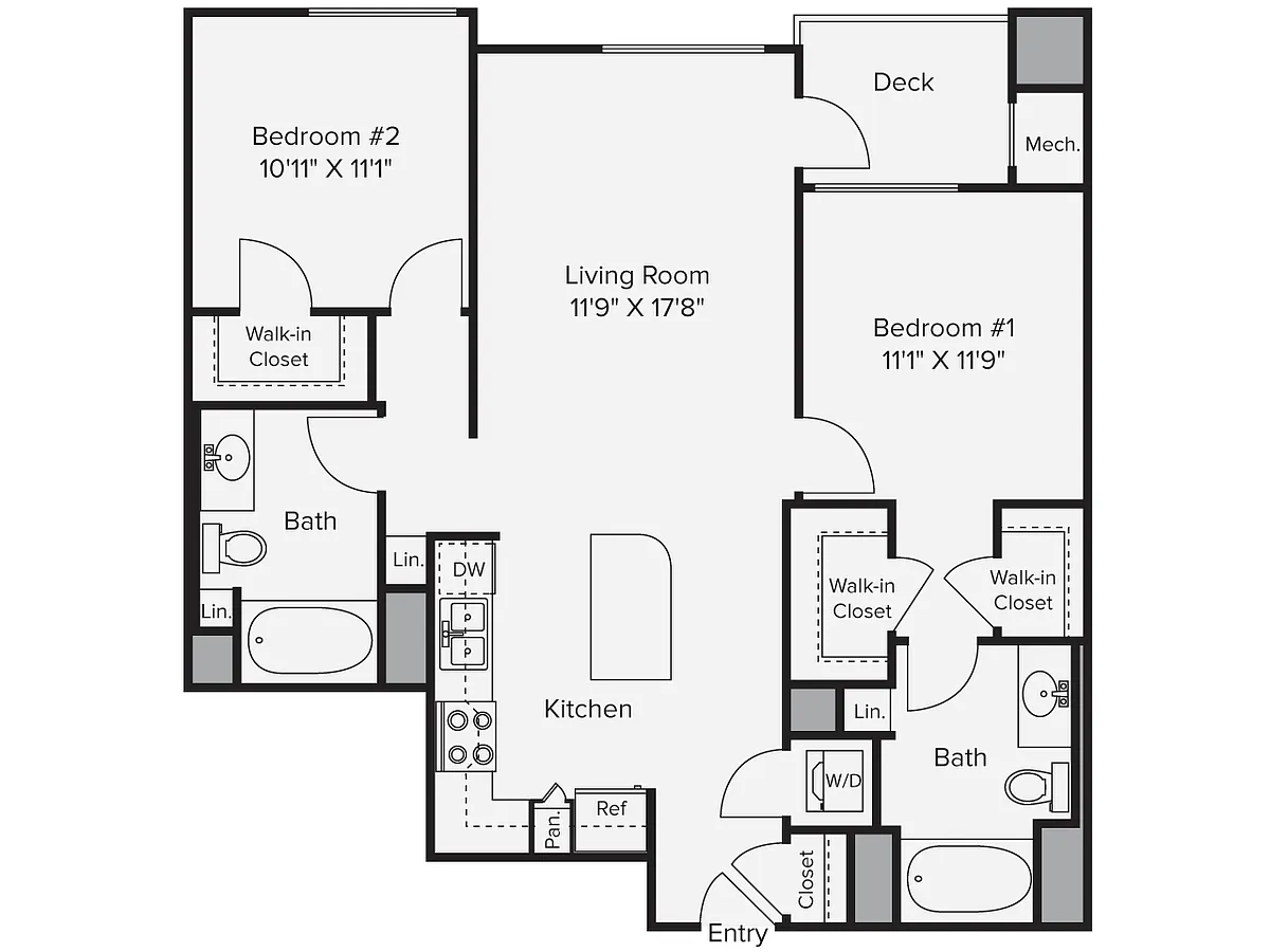 Floor plan B8