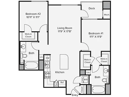 Floor plan B8