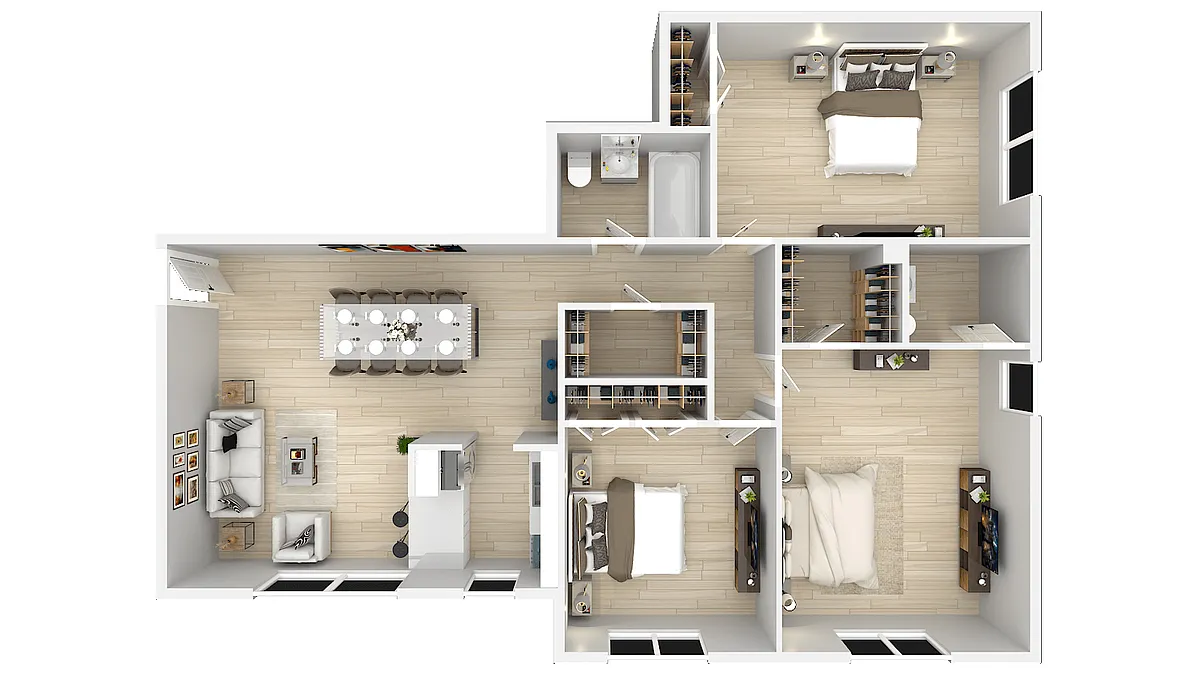 Floor plan 3A