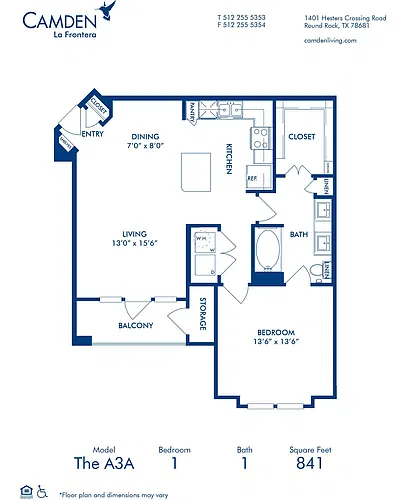 Floor plan A3A