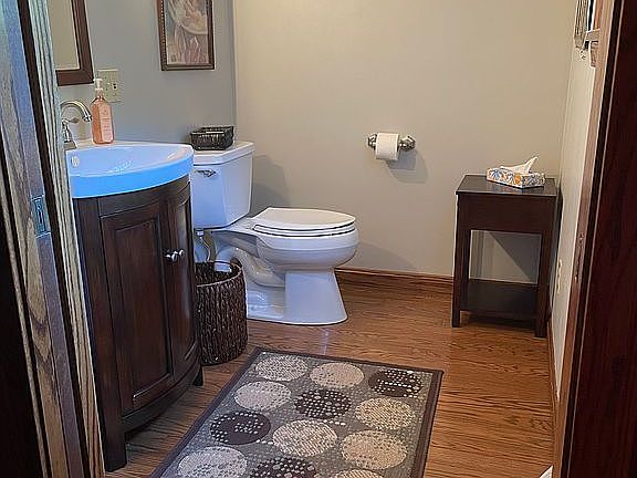 Powder room on main floor