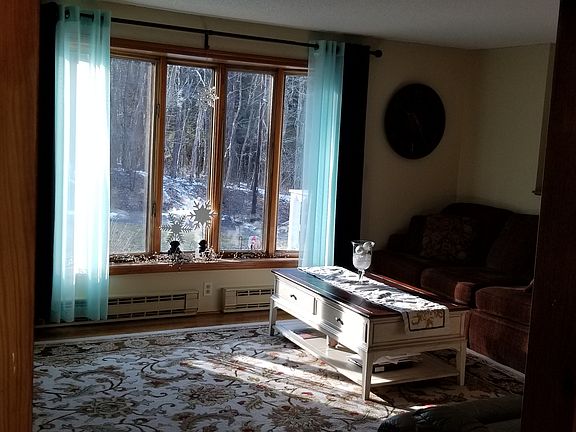 Living room looking at street