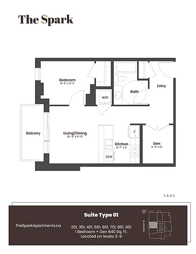 Floor plan 401