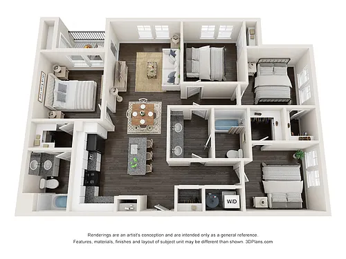 Floor plan D1