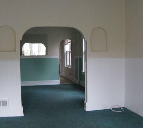 Liv room & din room