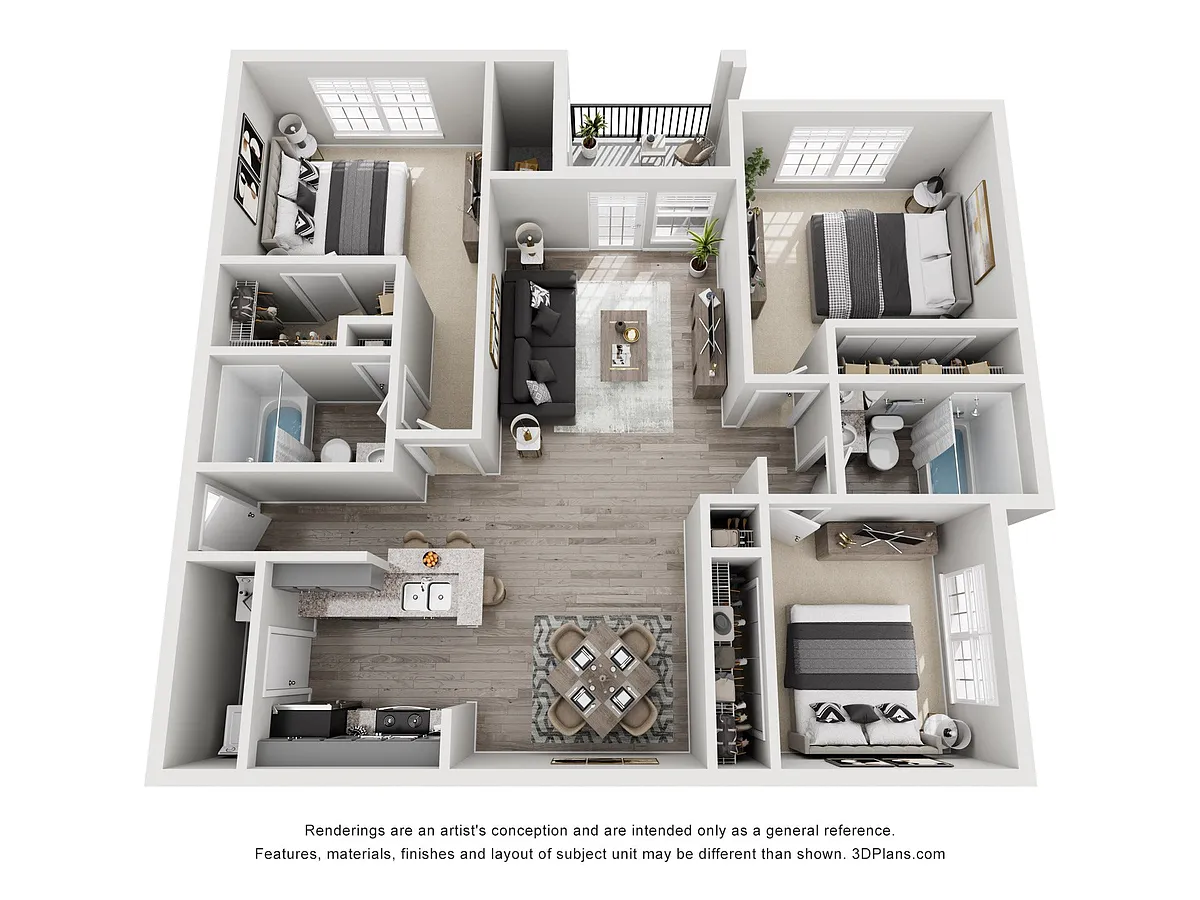Floor plan C1