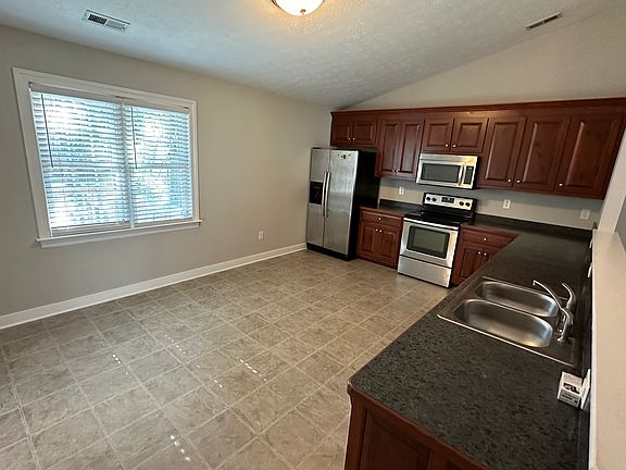 Kitchen with stainless appliances