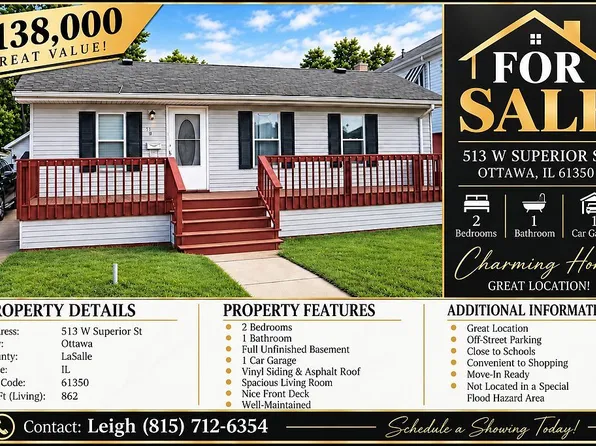 513 W Superior St, Ottawa, IL 61350