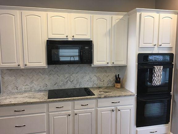 Kitchen with double ovens