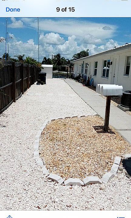 New stone landscaping 