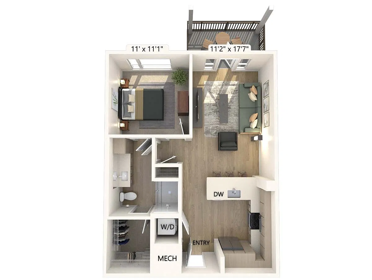 Floor plan 602