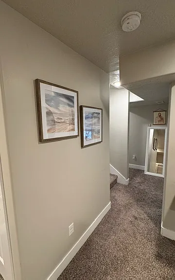Basement hallway