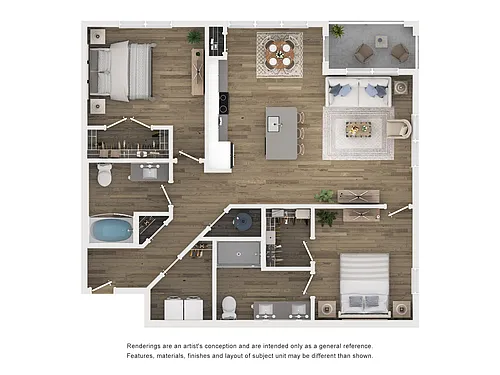 Floor plan B2m1