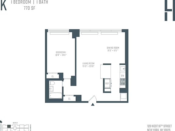 2nd image of 120 W 97th St APT 3K