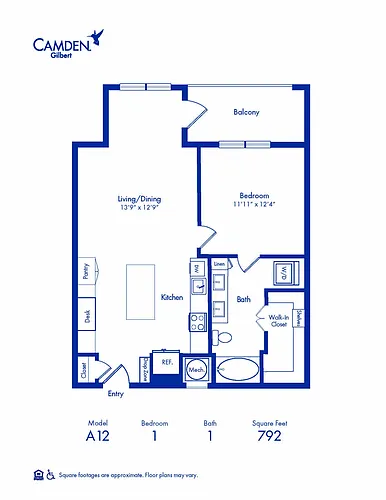 Floor plan A12