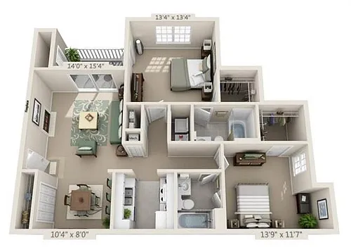 Floor plan The Forsyth