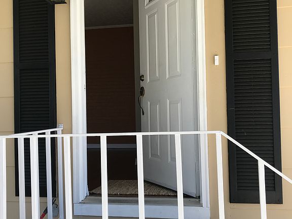 Entrance from carport