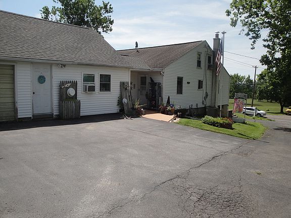 Top of driveway to back door