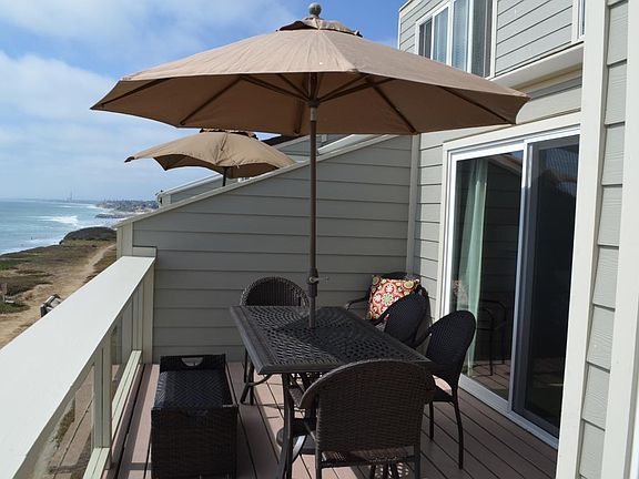 Ocean front deck