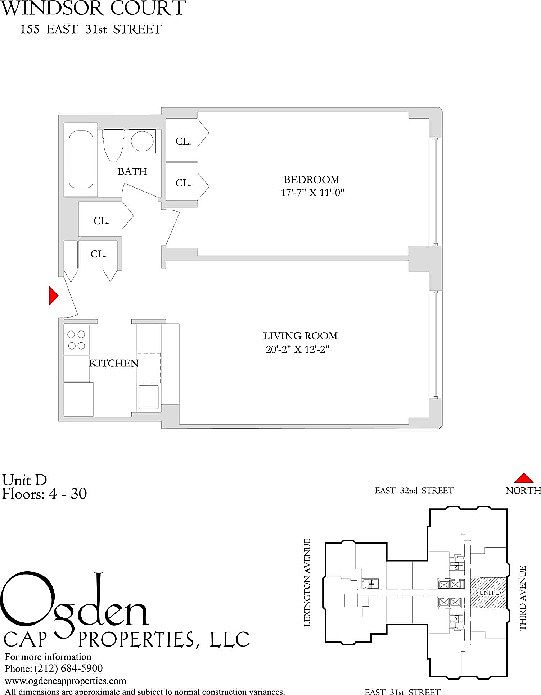 1st image of 155 E 31st St APT 3D