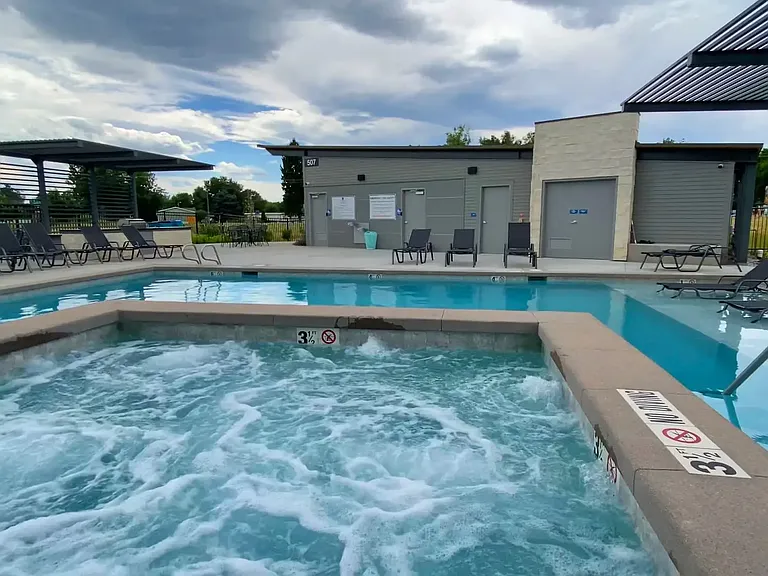 Community hot tub