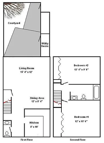 Floor plan Townhome D