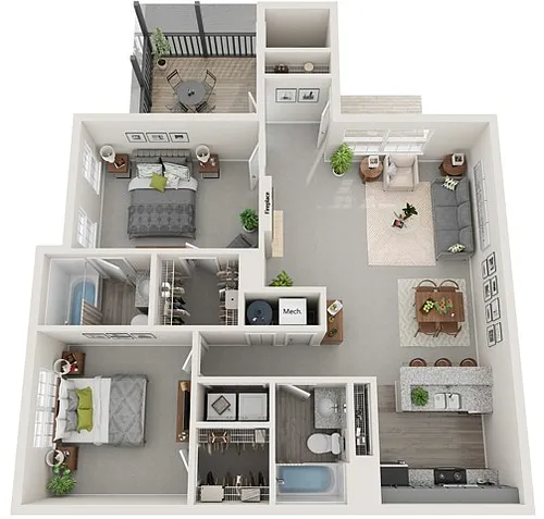 Floor plan Ashley