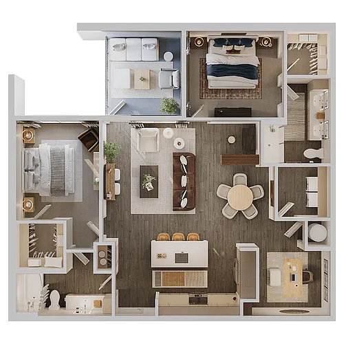 Floor plan B7D