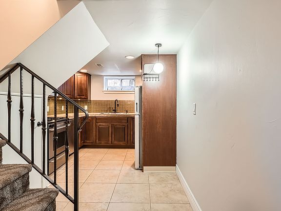 Entry with additional storage.