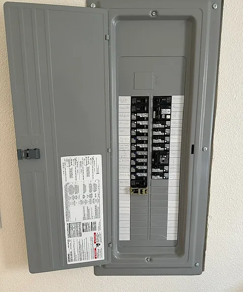 New electrical panel 2025/26